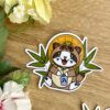 Stickers individuels Tanuki - Collection Asia Mania