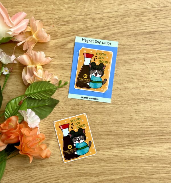 Magnet Soy sauce - Collection Asia Mania