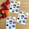 planche de stickers Japan Food - Collection Asia Mania