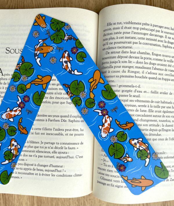 Marque-pages Carpes Koï - Collection Asia Mania