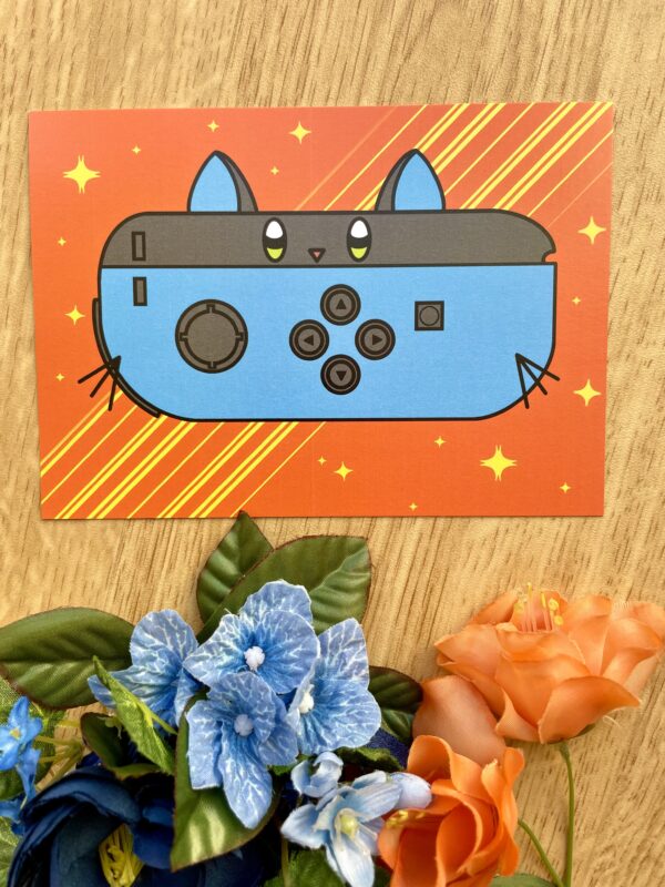 Illustration Joy-con bleu Nintendo Switch