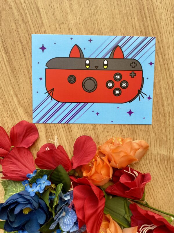 Illustration Joy-con rouge Nintendo Switch