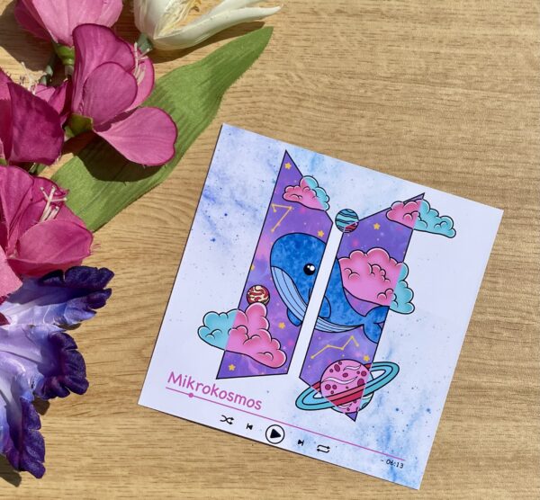 Illustration Mikrokosmos - Collection BTS