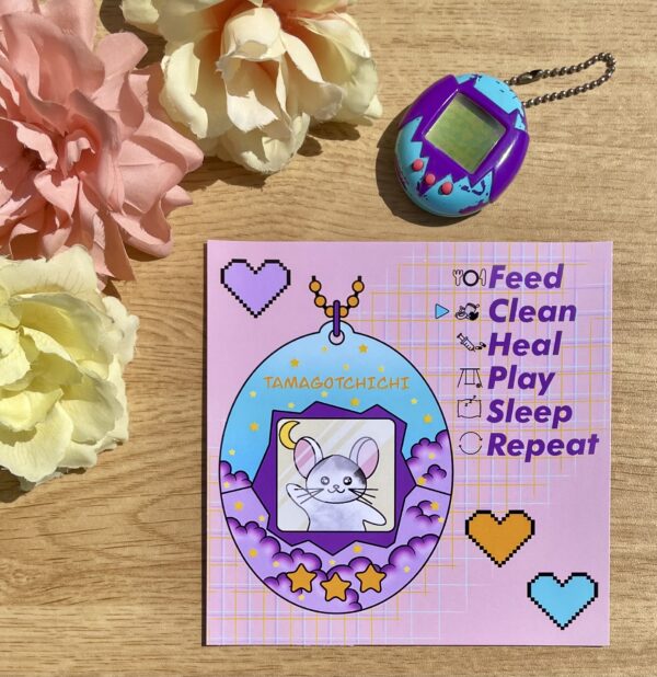 Illustration Nintendo Tamagotchi - Collection Gaming techno