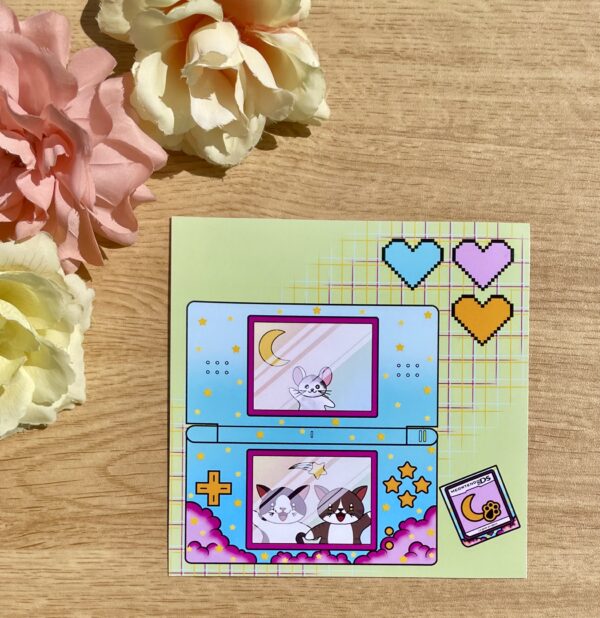 Illustration Nintendo DS - Collection Gaming techno