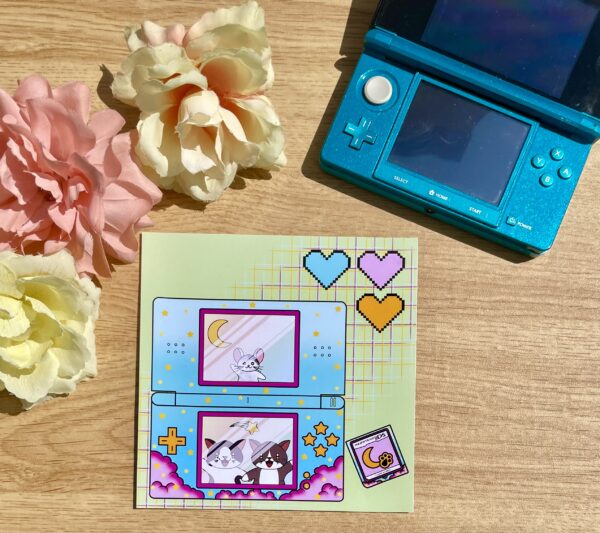 Illustration Nintendo DS - Collection Gaming techno