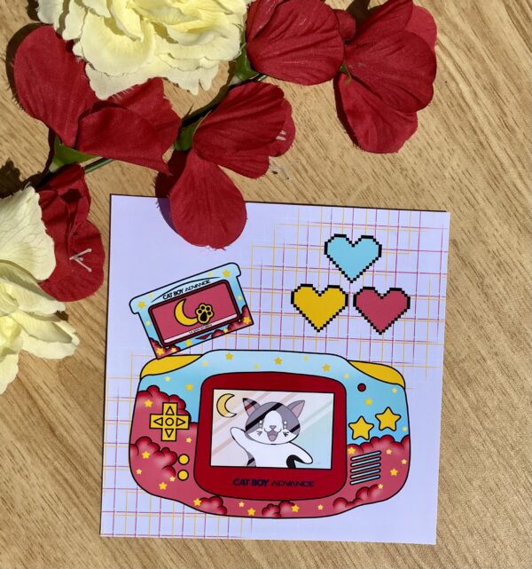 Illustration Game boy Advance - Collection Gaming techno