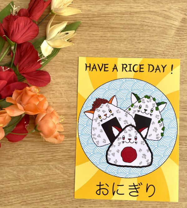 Illustration Have a rice day - Collection Asia Mania
