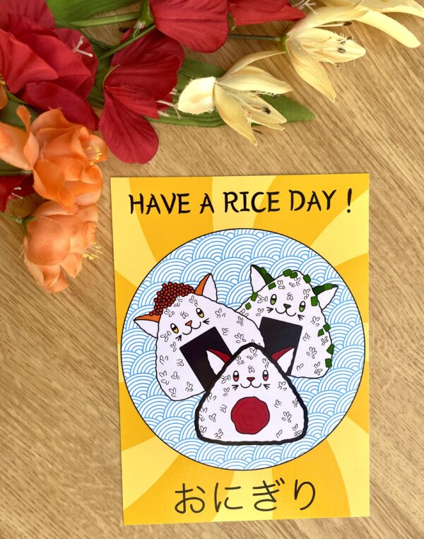Illustration Have a rice day - Collection Asia Mania
