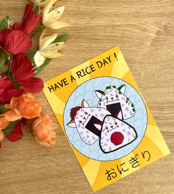 Illustration Have a rice day - Collection Asia Mania