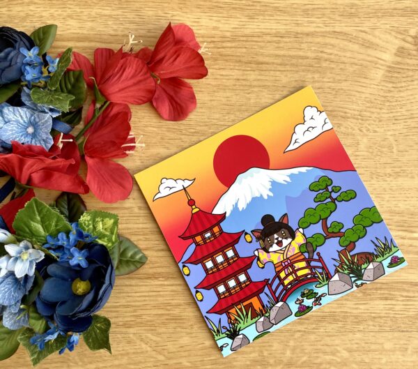 Illustration Japanese garden - Collection Asia Mania