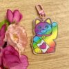 Porte-clés Maneki Neko arc-en-ciel - Collections Asia Mania