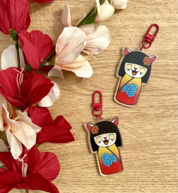 Porte-clés Kokeshi - Collection Asia Mania