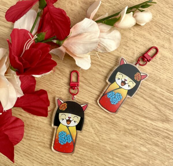 Porte-clés Kokeshi - Collection Asia Mania