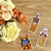 Stickers individuels Konbini snacks / Saveur Orange chocolat - Collection Asia Mania