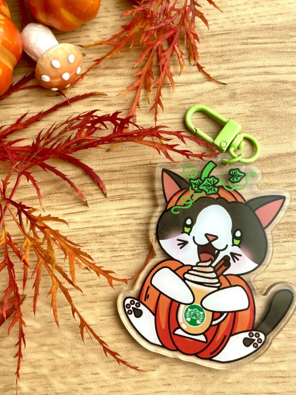 Porte-clés Pumpkin spice latte - Collection Cosy fall