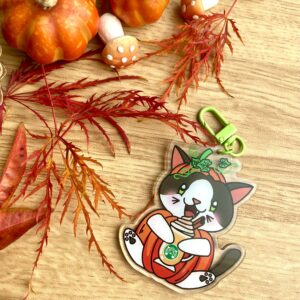 Porte-clés Pumpkin spice latte - Collection Cosy fall