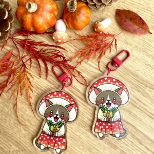 Porte-clés Champimignon - Collection Cosy fall