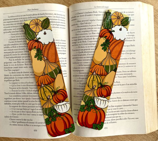 marque-pages Pumpkin season