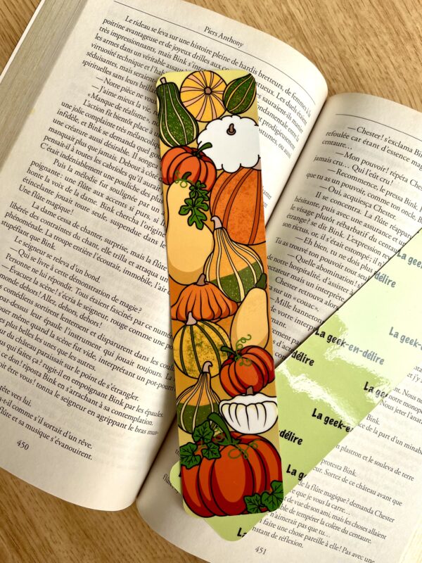 marque-pages Pumpkin season
