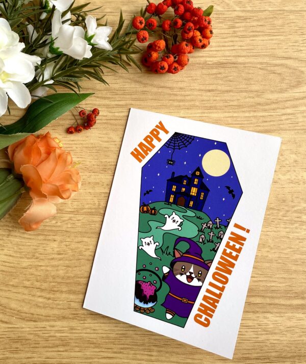 Carte Happy Challoween