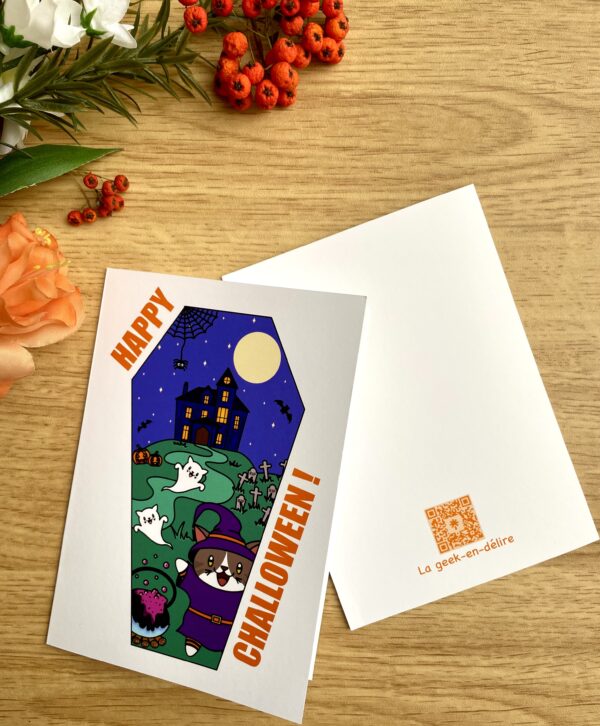 Carte Happy Challoween