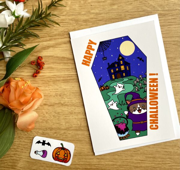 Carte Happy Challoween