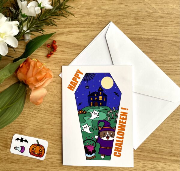 Carte Happy Challoween