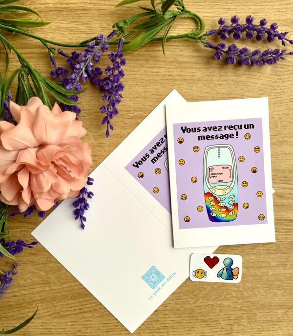 Carte Vous avez un message