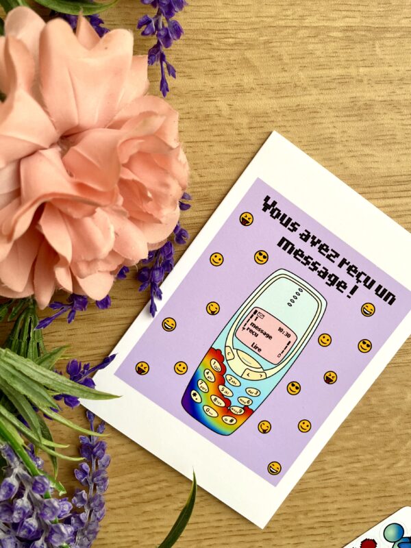 Carte Vous avez un message