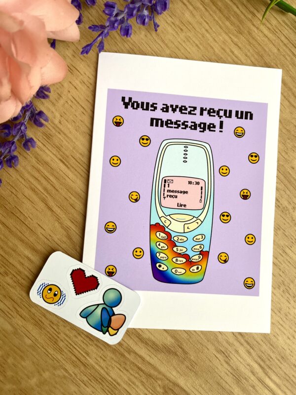 Carte Vous avez un message