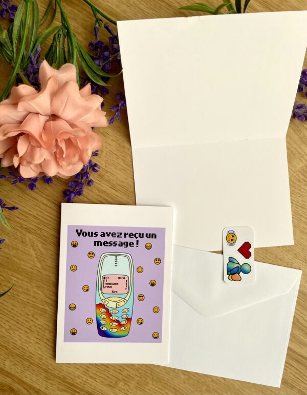 Carte Vous avez un message