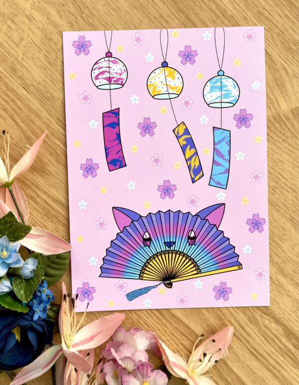 Illustration Cherry blossom - Collection Asia Mania