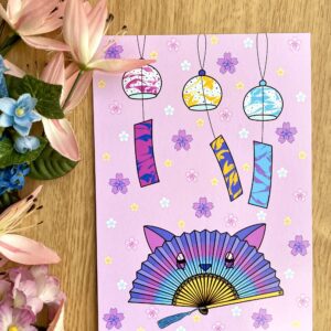 Illustration Cherry blossom - Collection Asia Mania