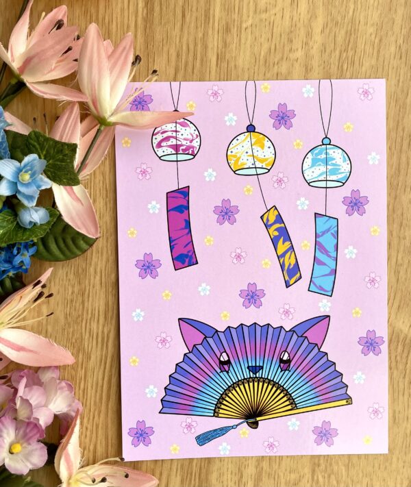 Illustration Cherry blossom - Collection Asia Mania