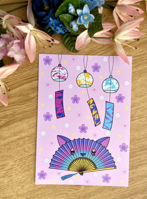 Illustration Cherry blossom - Collection Asia Mania