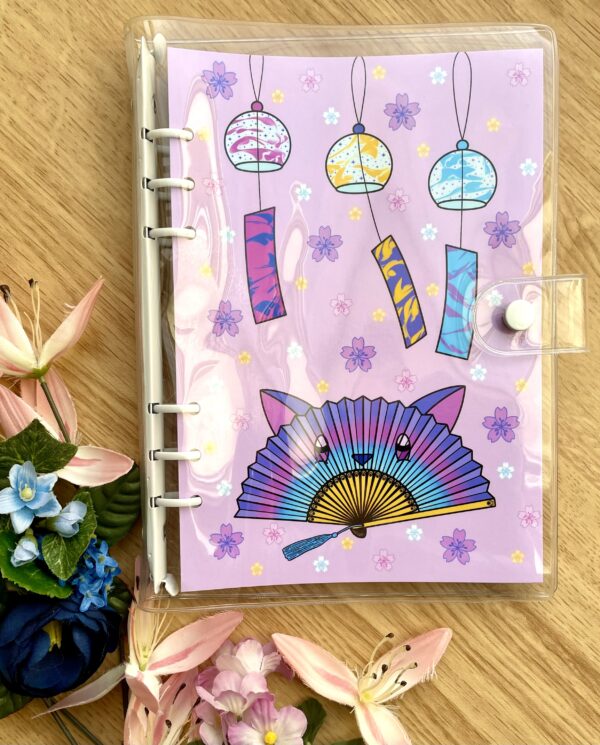 Classeur A5 Cherry Blossom - Collection Asia Mania