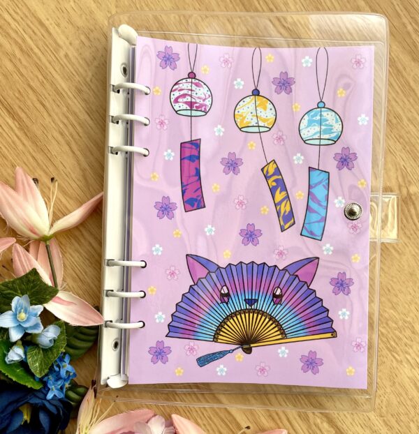 Classeur A5 Cherry Blossom - Collection Asia Mania