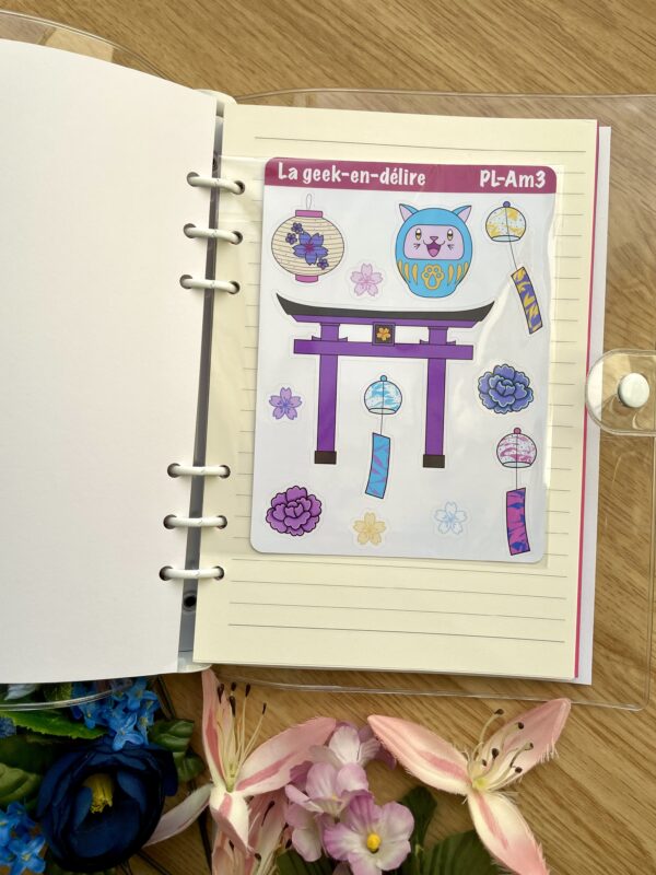 Classeur A5 Cherry Blossom - Collection Asia Mania