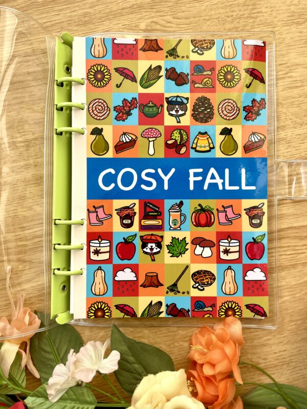 Classeur A5 Cosy fall - couverture recto