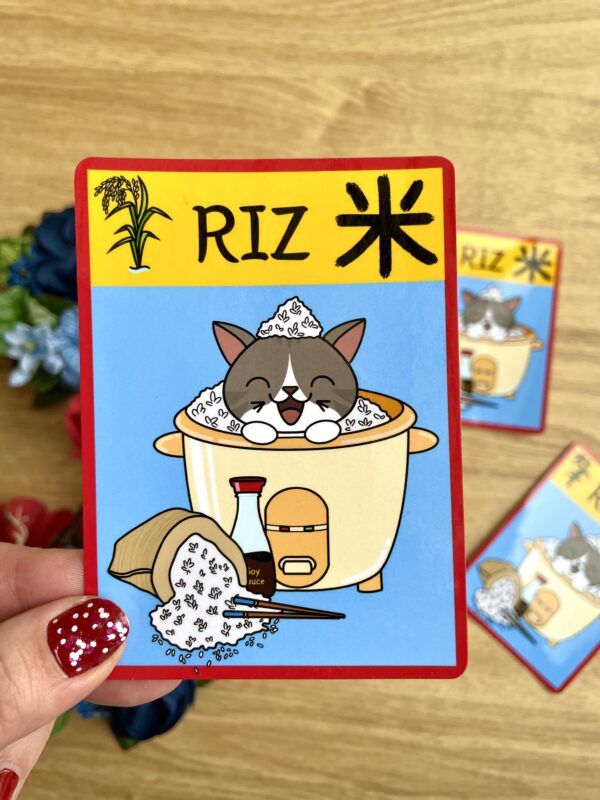 Stickers Epicerie en vrac : Riz