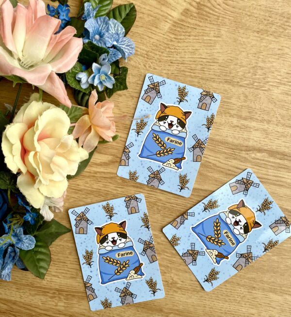 Stickers Epicerie en vrac : Farine