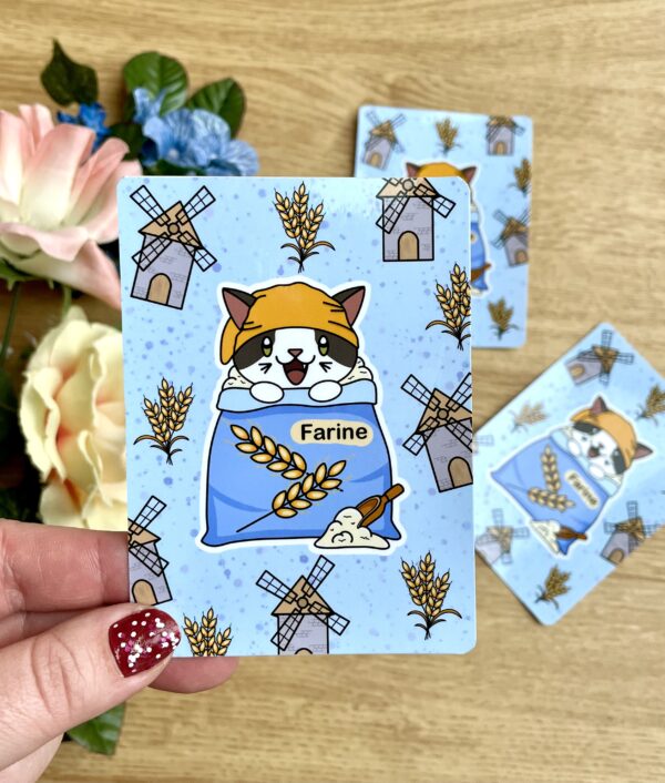 Stickers Epicerie en vrac : Farine