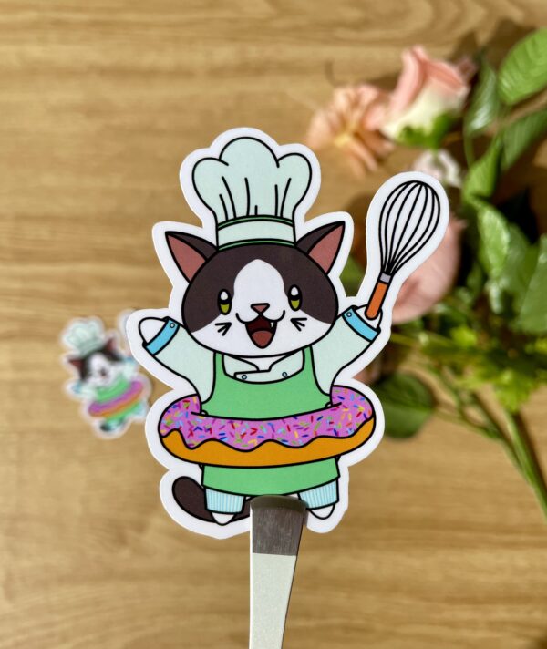 Mini collection La Fabrique à donuts - Stickers individuels Chef Donut