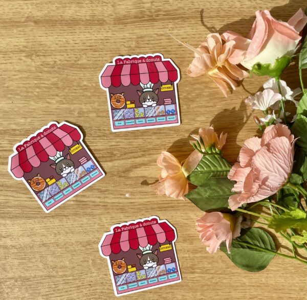 Mini collection La Fabrique à donuts - Stickers individuels