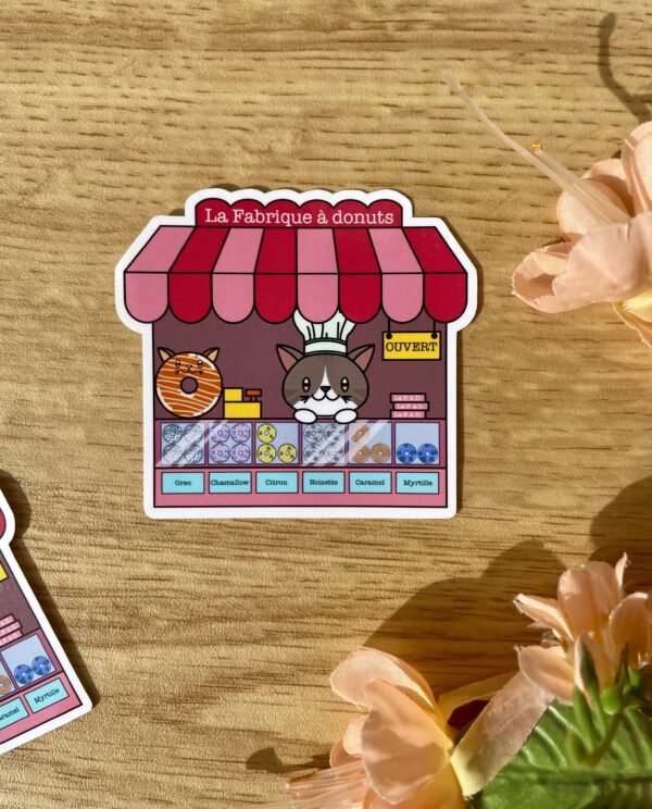 Mini collection La Fabrique à donuts - Stickers individuels
