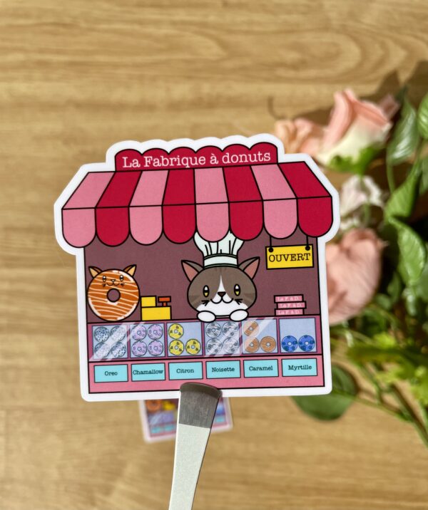 Mini collection La Fabrique à donuts - Stickers individuels