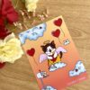 Illustration Livraison d'amour - Collection Saint-Valentin