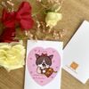 Carte Je t’aime comme le chocolat - Collection Saint-Valentin