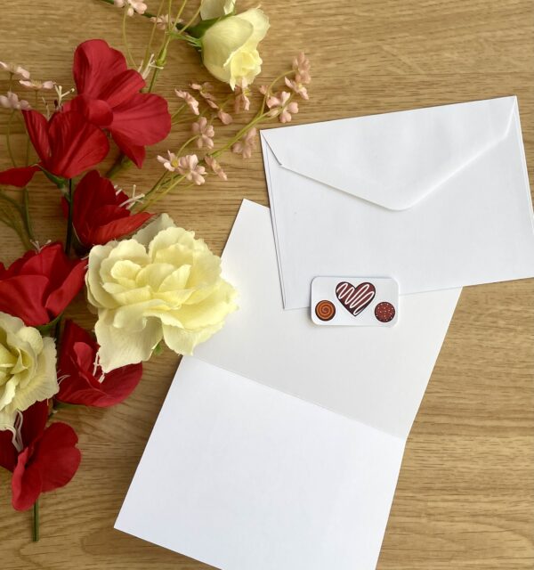 Carte Je t’aime comme le chocolat - Collection Saint-Valentin